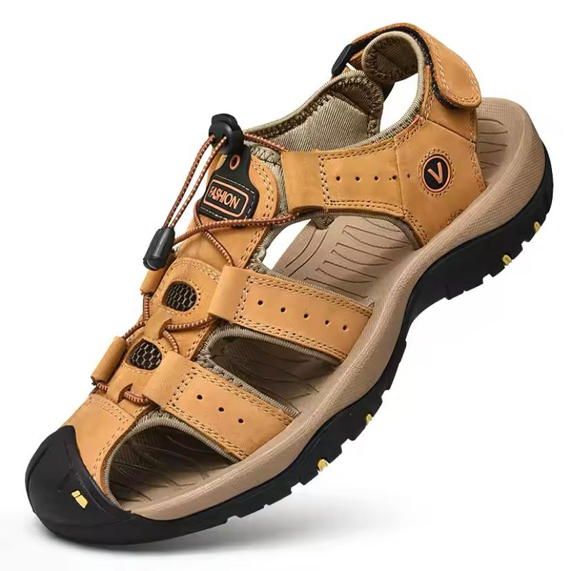 Sandalen aus echtem Leder