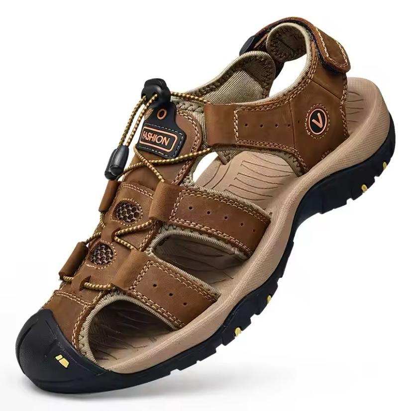 Sandalen aus echtem Leder