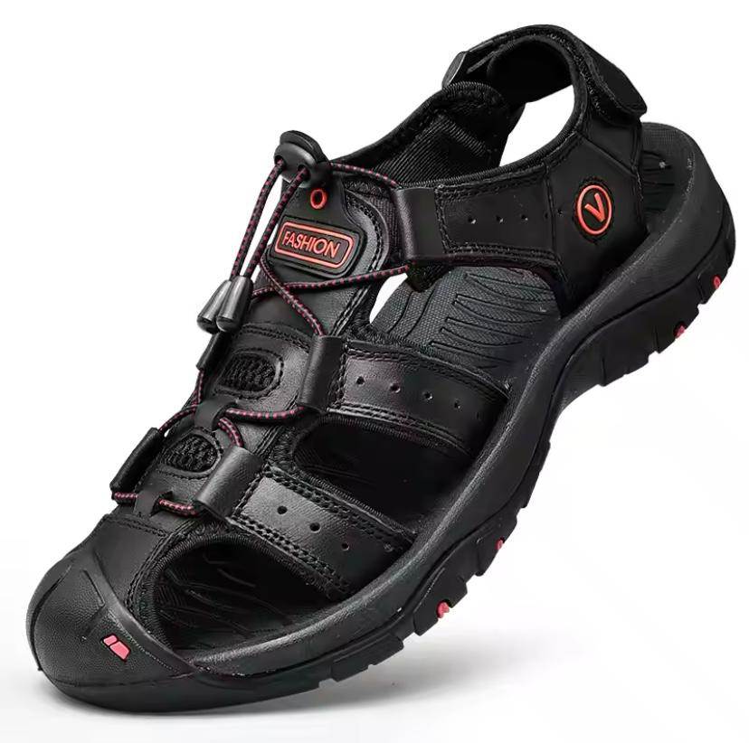 Sandalen aus echtem Leder